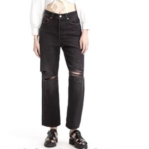 Levi’s Ribcage Straight Ankle Women’ Jeans - Black Size 29 x 27 (size 8) NWT!!